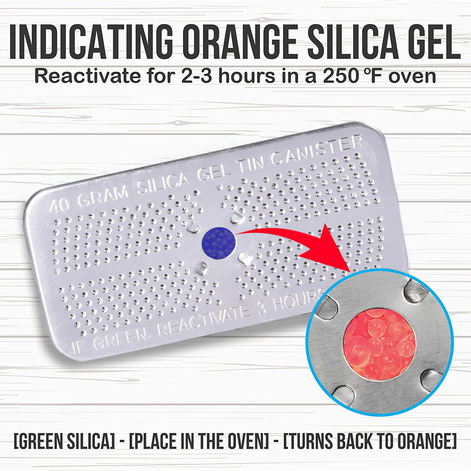 Gel Air Freshener - Car Aluminum Box Desiccant Canisters Absorber