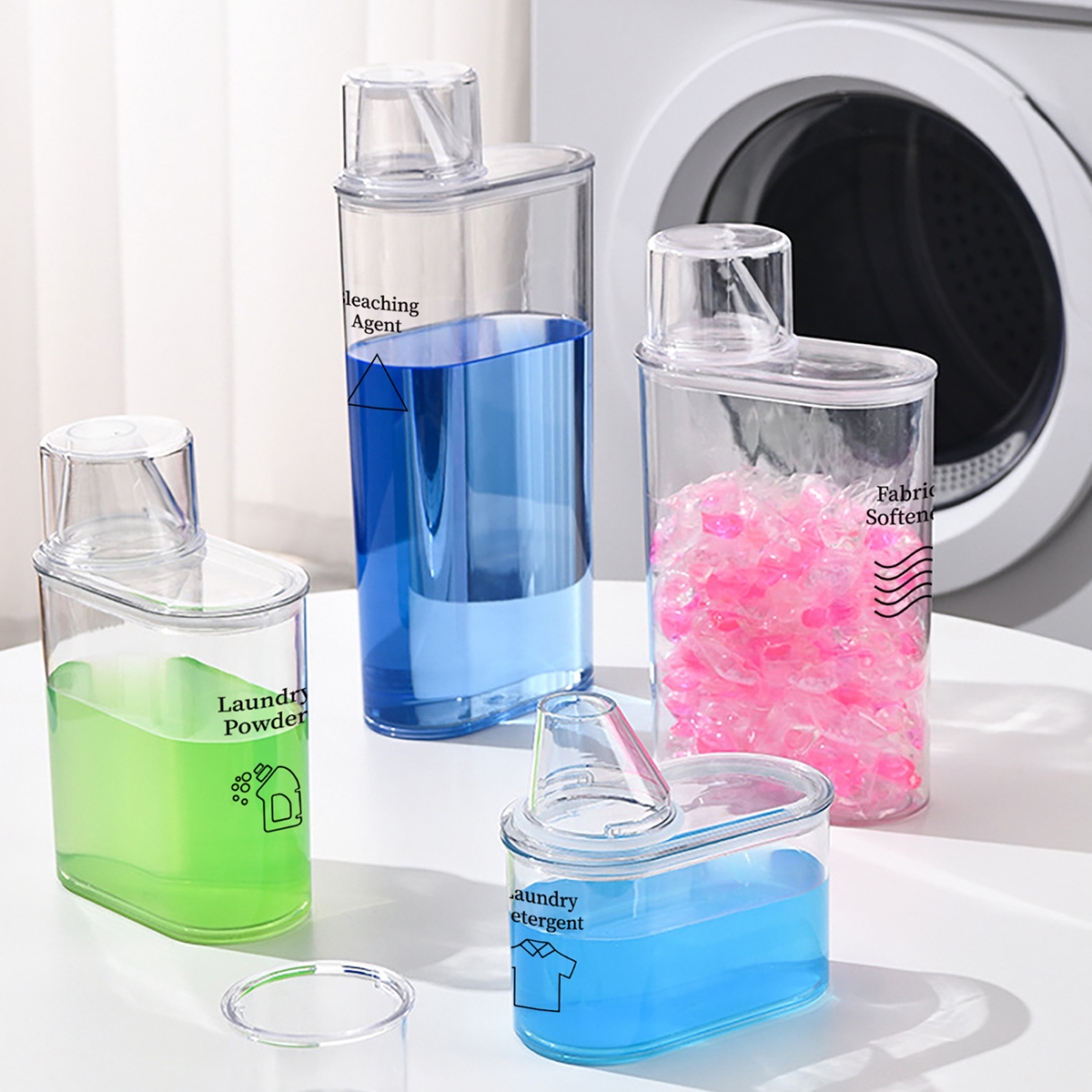 Scent Booster Bead - Refillable Laundry Detergent Container Large Capacity