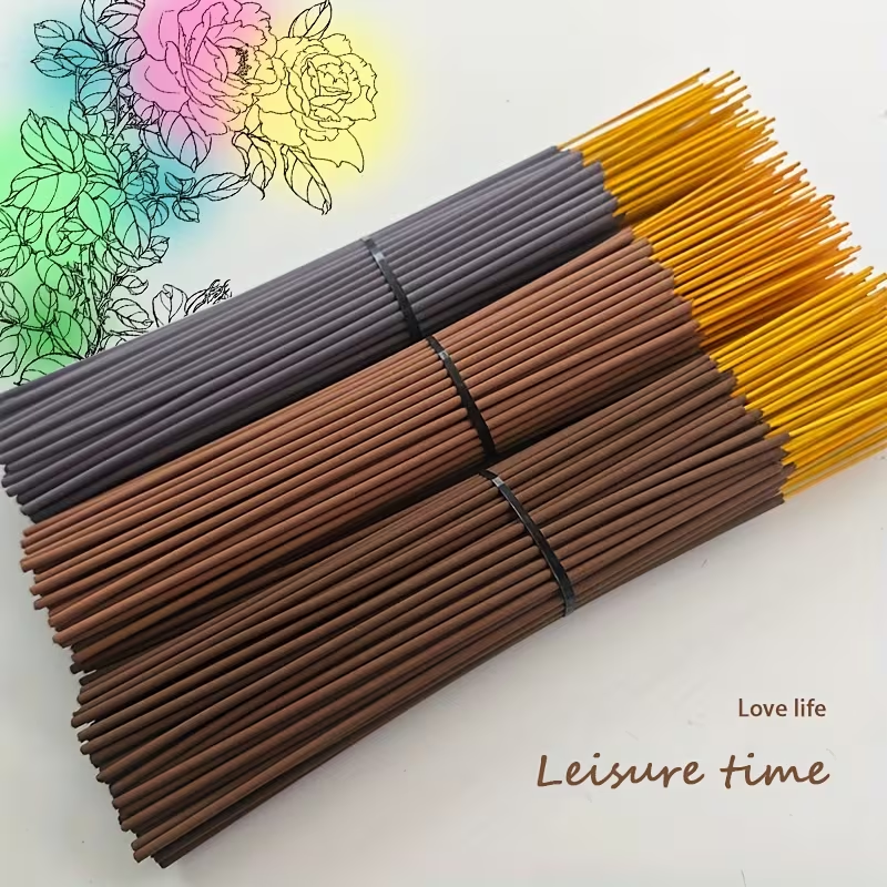 Home Fragrance Vanilla Scented Candle - 120Pcs Natural High-Quality Incense Sticks, 10inch