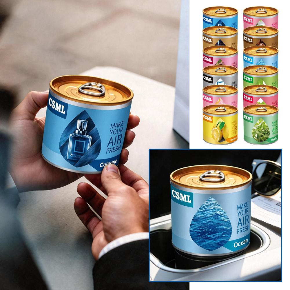 Gel Air Freshener - Solid Car Perfume 1pcs Alcohol Free