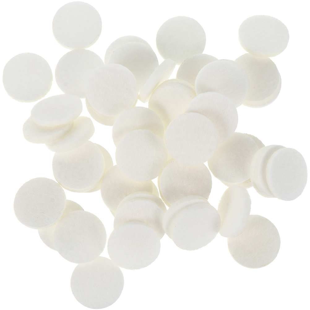 Diffuser Necklace Locket - 100 Pcs Cotton Sheet Aromatherapy Diffuser
