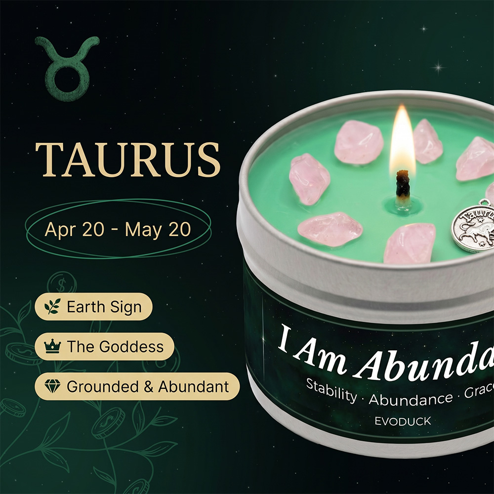aurus Zodiac Scented Candle, B - Home Fragrance Vanilla Scented Candle recensione e prezzo