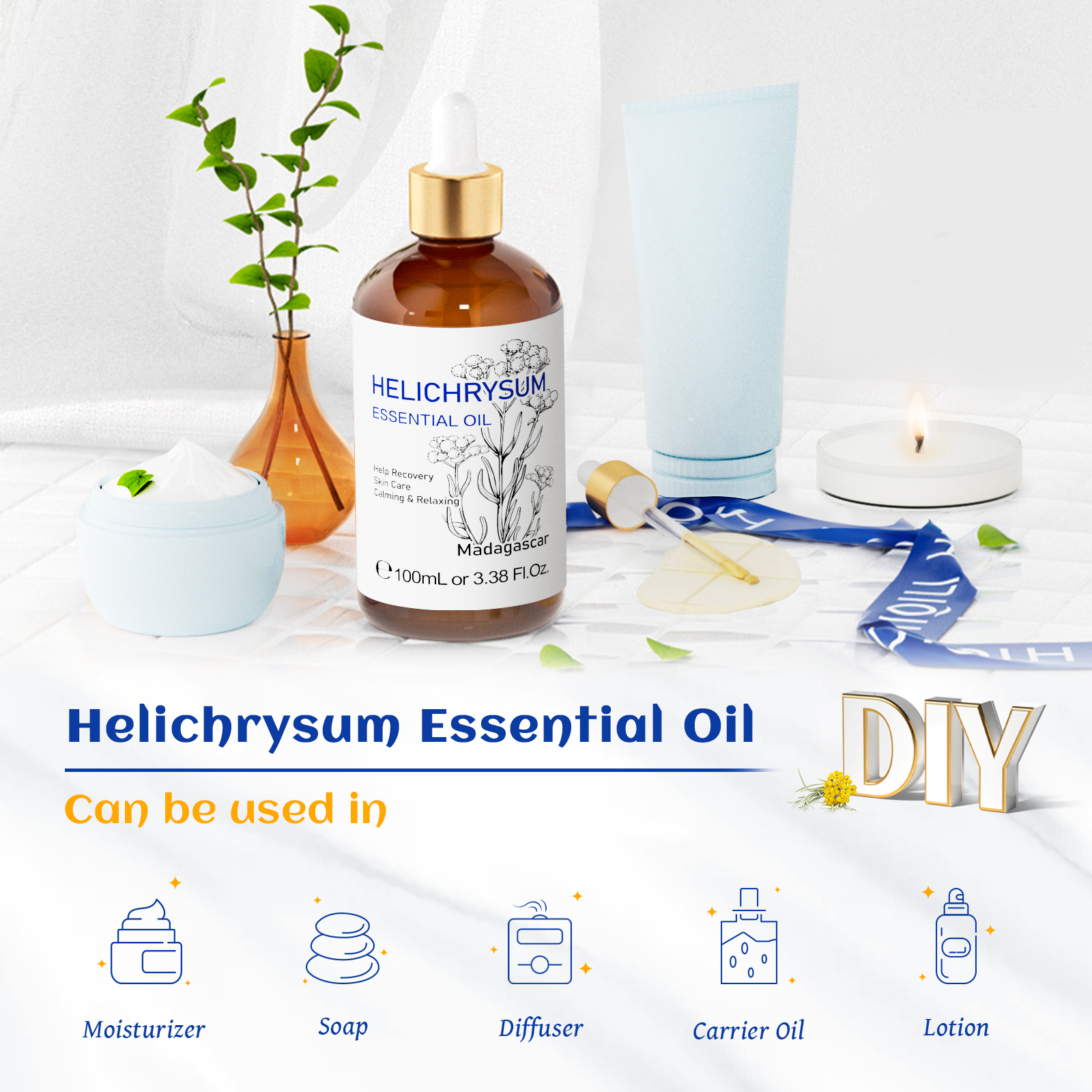 HIQILI 100ml Essential Oil, 10 - Home Fragrance Mist recensione e prezzo