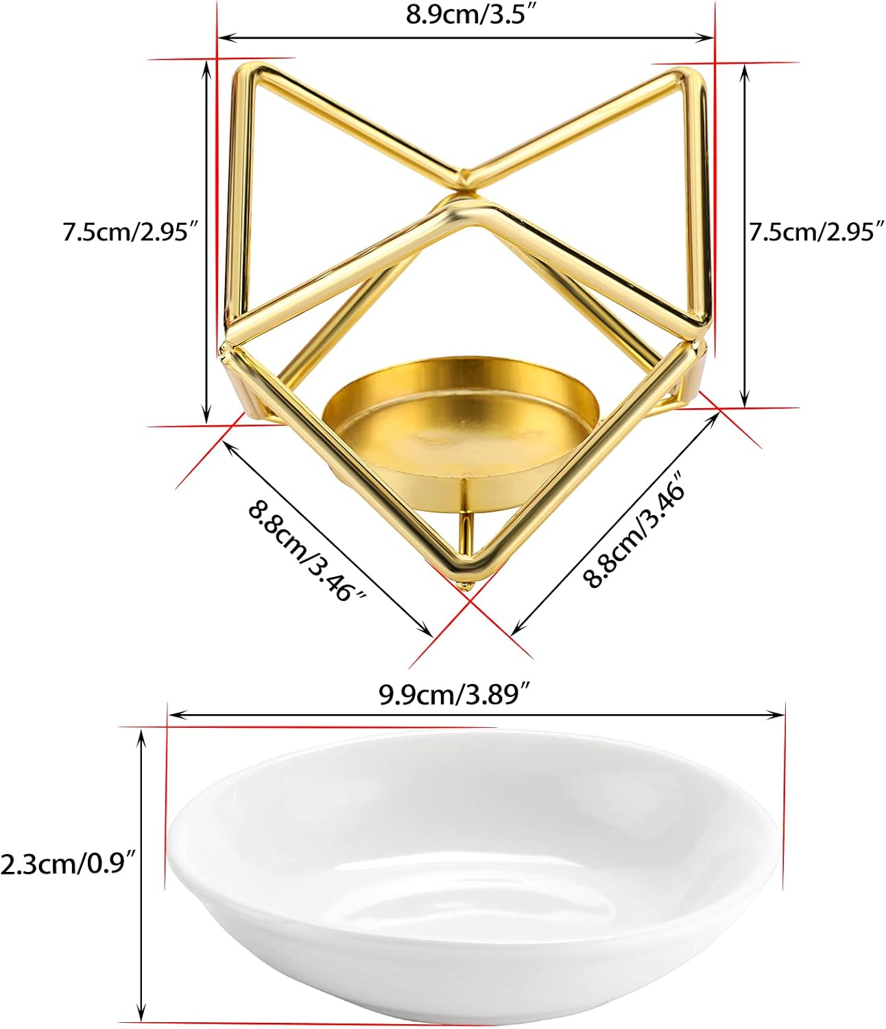 Euro Metal Oil Burner Wax Warm - Home Fragrance Usa recensione e prezzo