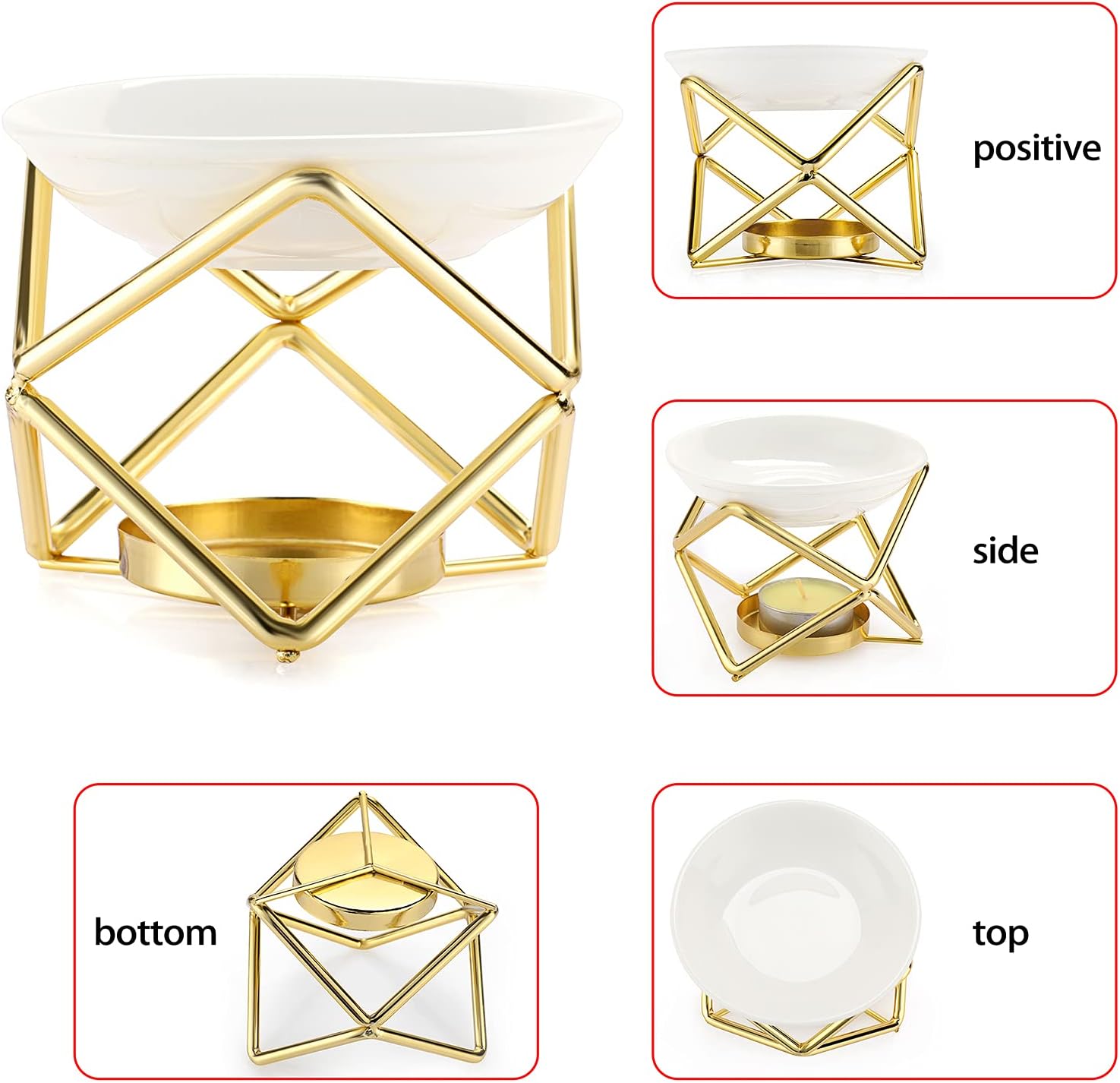 Euro Metal Oil Burner Wax Warm - Home Fragrance Usa recensione e prezzo