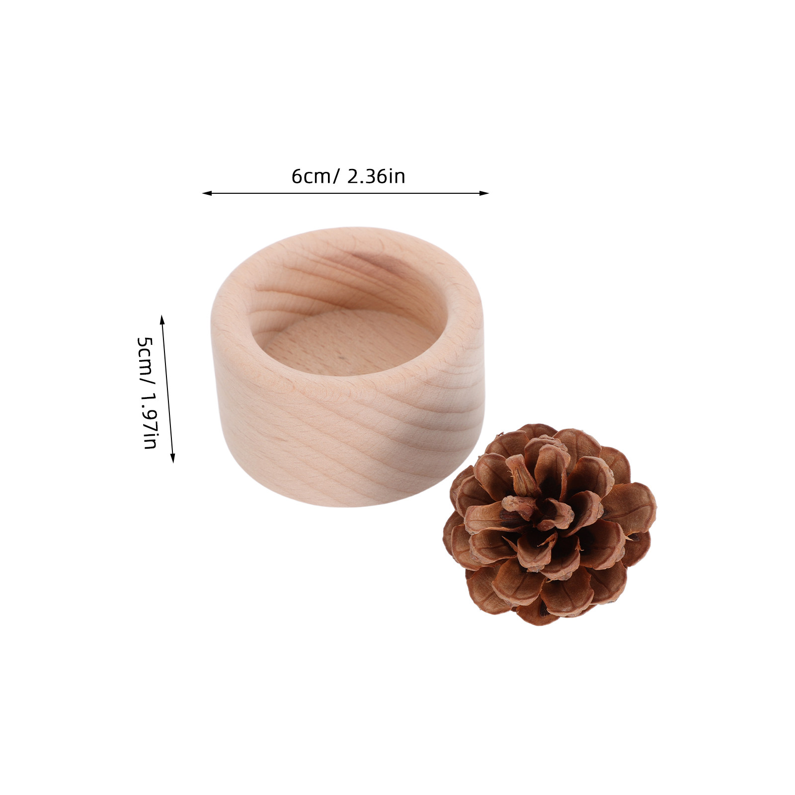 4Pcs Wood Grain Mini Essential - Home Fragrance Oils For Diffusers recensione e prezzo