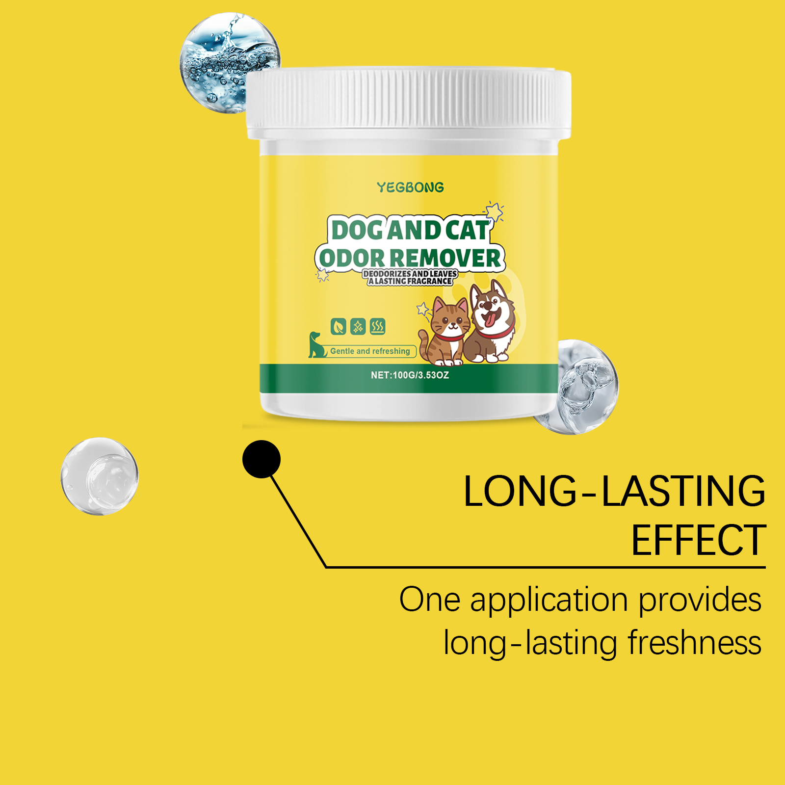 Yegbong Pet Odor Remover Gel H - Gel Air Freshener recensione e prezzo