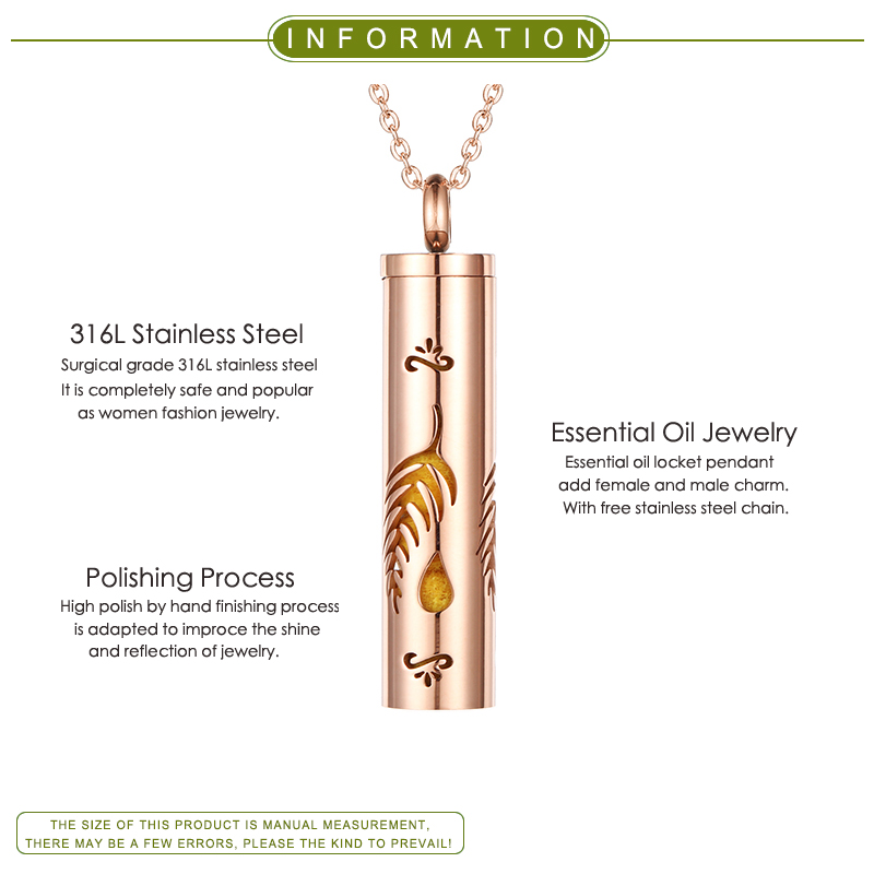 Hot Sale Free Pads Screw Aroma - Diffuser Necklace Locket recensione e prezzo