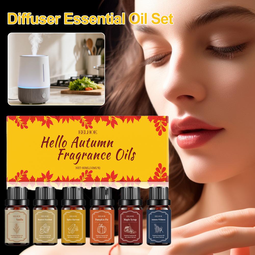 6x10ml Autumn Diffuser Fragran - Home Fragrance Vanilla Scented Candle recensione e prezzo