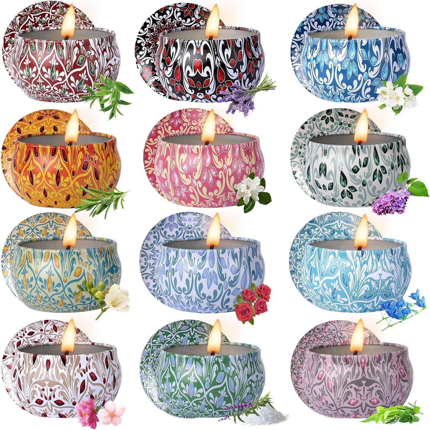 Scented Soy Wax Candles Set, 1 - Home Fragrance Usa recensione e prezzo