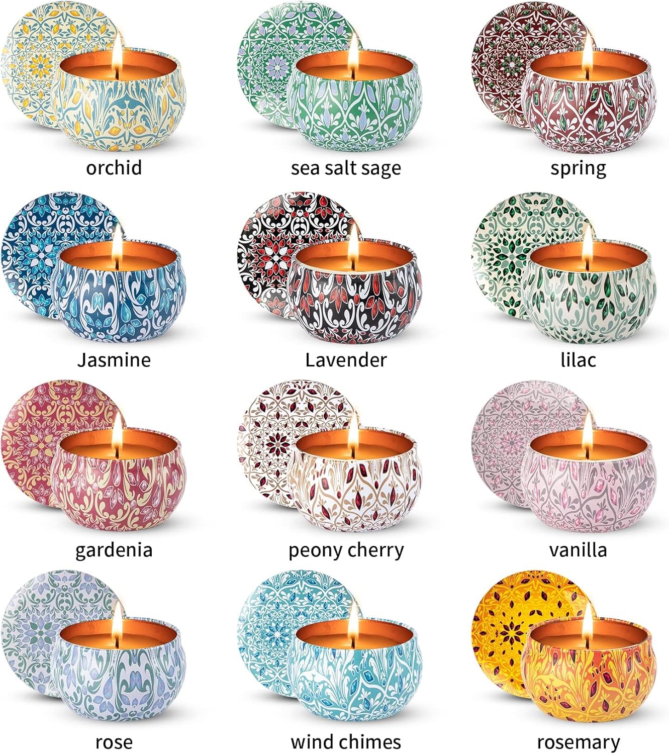 Scented Soy Wax Candles Set, 1 - Home Fragrance Usa recensione e prezzo