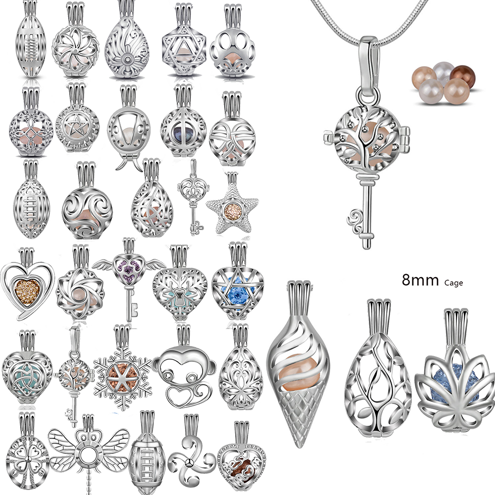 EUDORA Pearl Cage Silver Color - Diffuser Necklace Locket recensione e prezzo