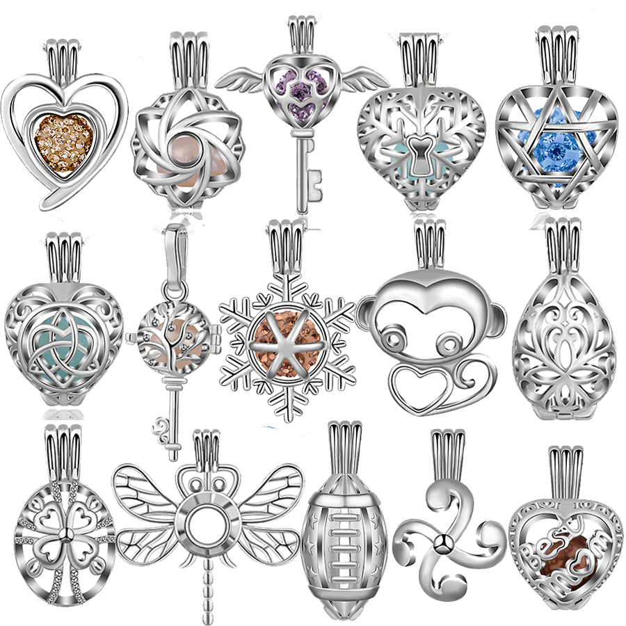 EUDORA Pearl Cage Silver Color - Diffuser Necklace Locket recensione e prezzo