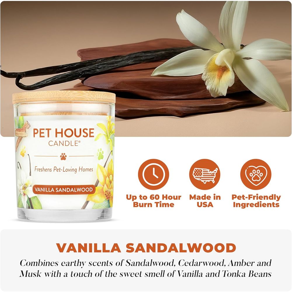 2-Pack Soy Wax Candles - Clean - Home Fragrance Vanilla Scented Candle recensione e prezzo