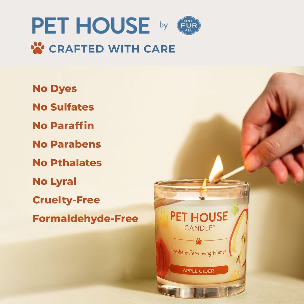2-Pack Soy Wax Candles - Clean - Home Fragrance Vanilla Scented Candle recensione e prezzo