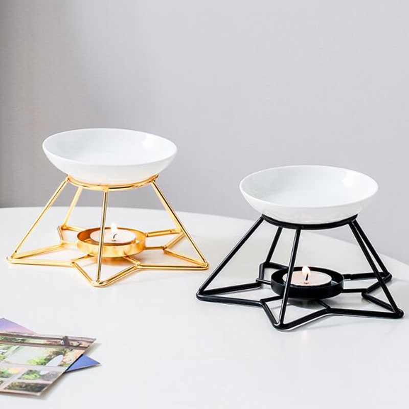 Metal Star Rack Ceramic Bowl A - Home Fragrance Oil Burner recensione e prezzo