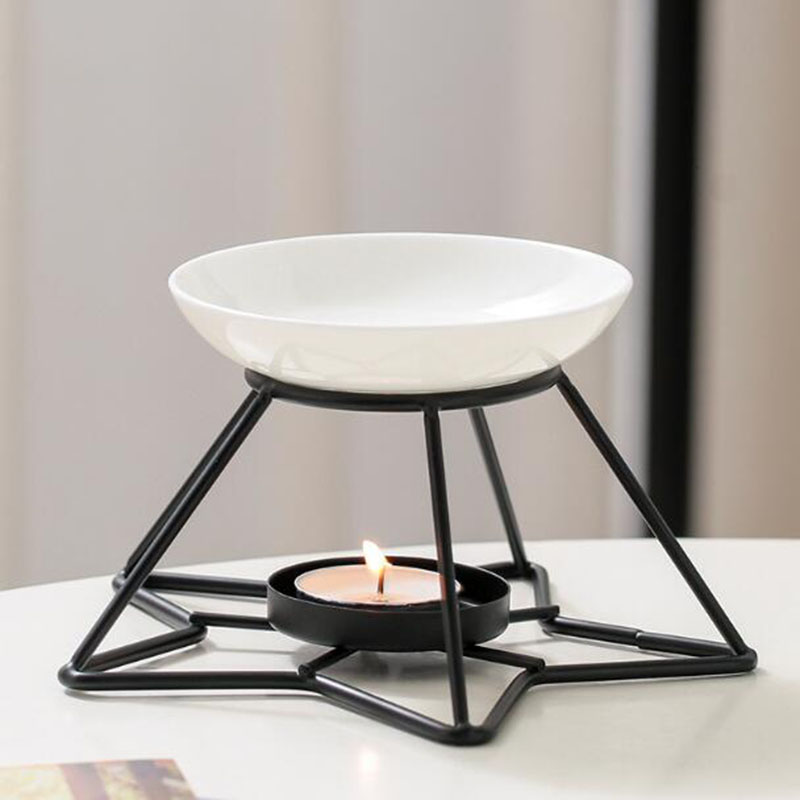Metal Star Rack Ceramic Bowl A - Home Fragrance Oil Burner recensione e prezzo