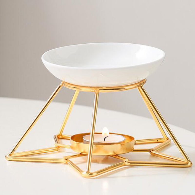 Metal Star Rack Ceramic Bowl A - Home Fragrance Oil Burner recensione e prezzo