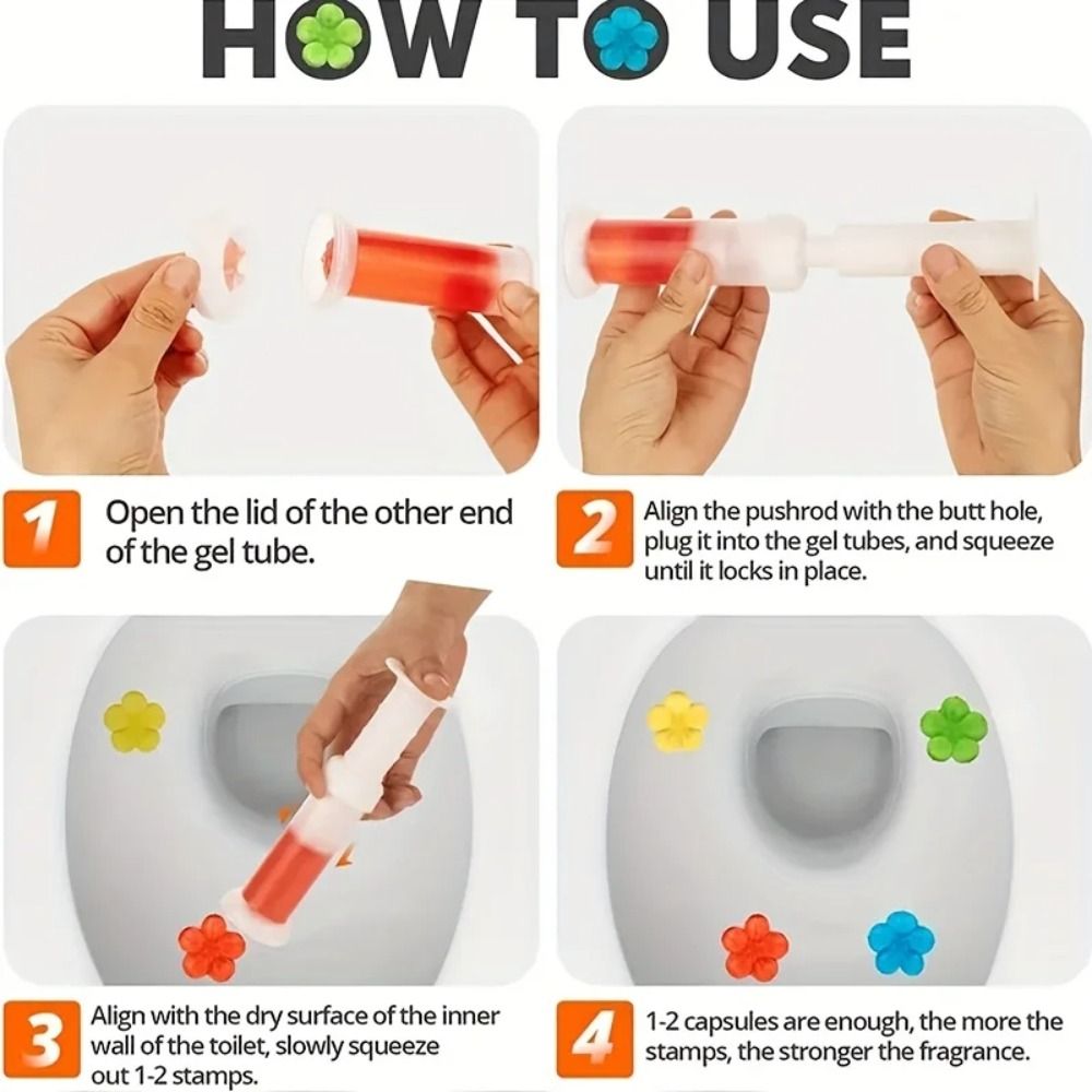 2024 Aroma Flower Toilet Clean - Gel Air Freshener recensione e prezzo