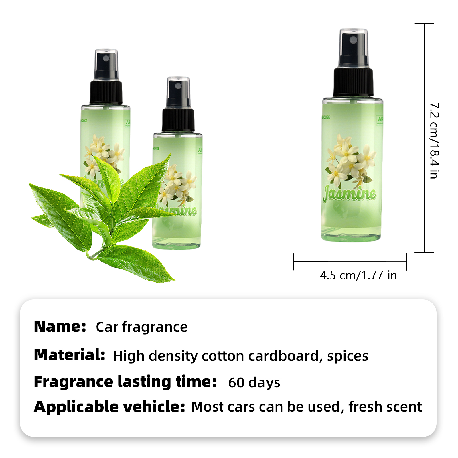 100ml JASMINE-Scented Hand-Spr - Home Fragrance Wholesale recensione e prezzo