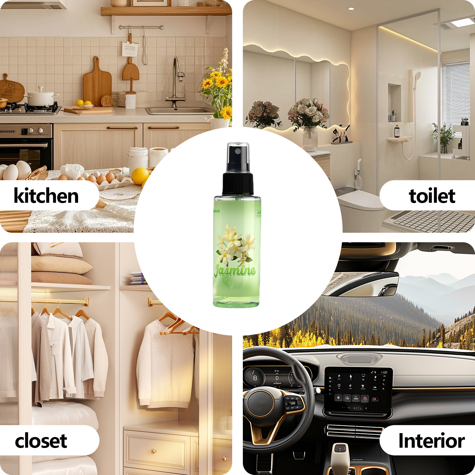 100ml JASMINE-Scented Hand-Spr - Home Fragrance Wholesale recensione e prezzo