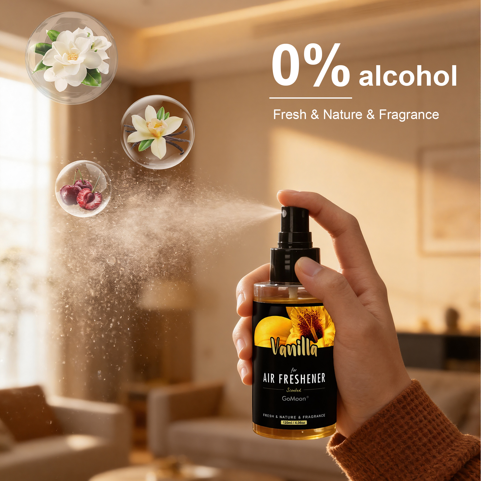 flower/fruit/candy scent car f - Home Fragrance Mist recensione e prezzo