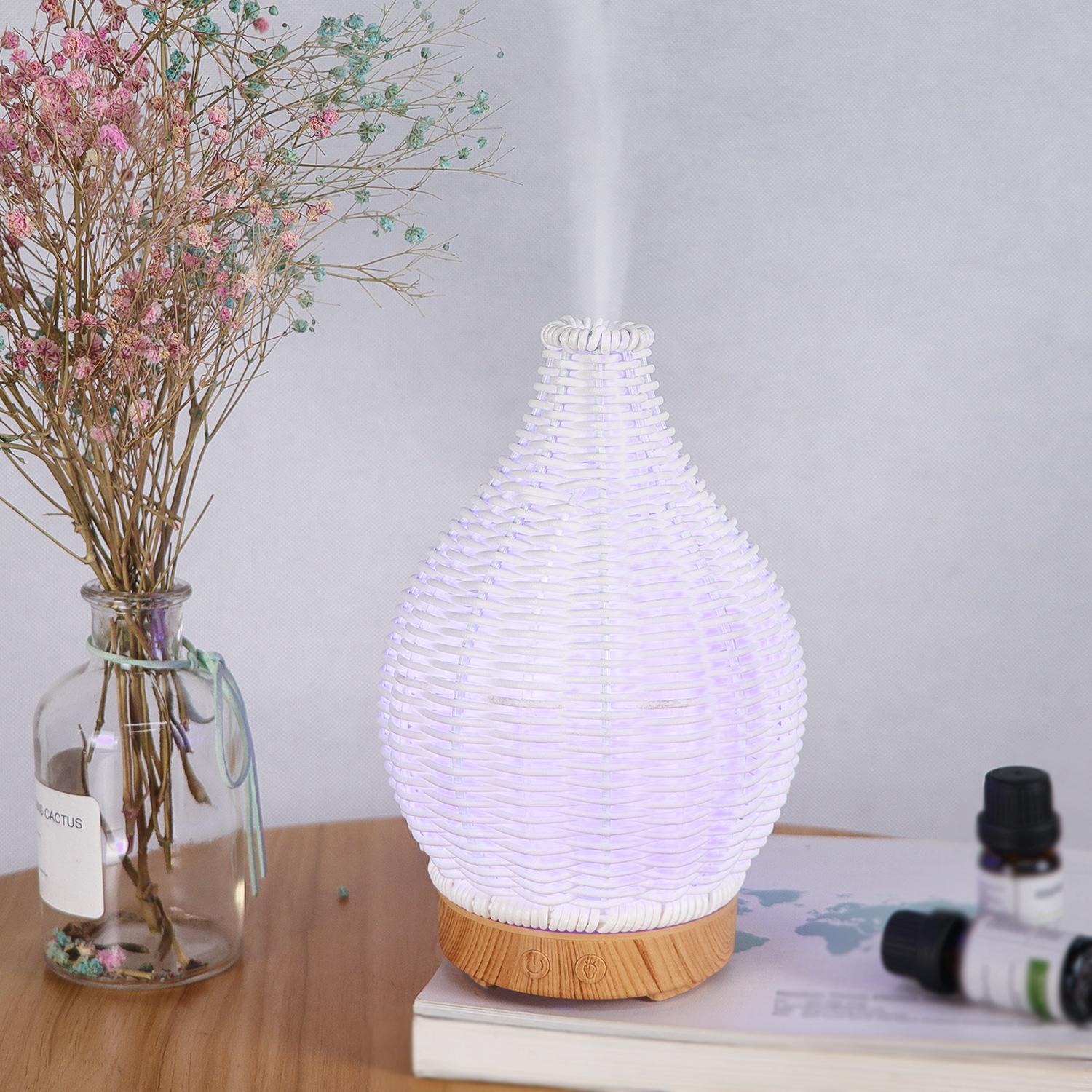 Wood Weave Mini Vase Air Humid - Home Fragrance Mist recensione e prezzo