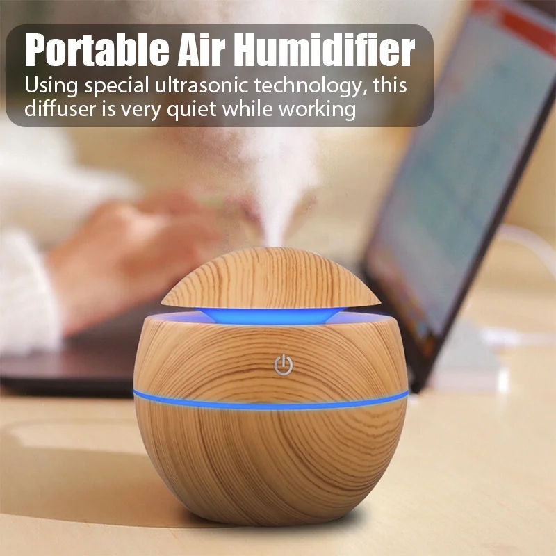 Home Wood Grain Air Humidifier - Home Fragrance Mist recensione e prezzo