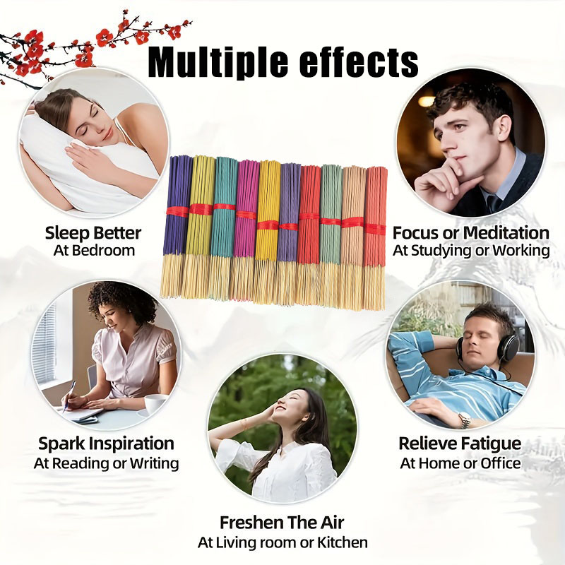 7 Sets of Incense Sticks, Avai - Home Fragrance Vanilla Scented Candle recensione e prezzo