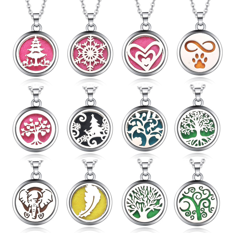 Tree Of Life Aroma Box Necklac - Diffuser Necklace Locket recensione e prezzo