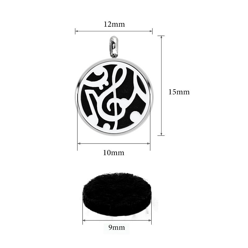 6pcs 12mm Diffuser Perfume Nec - Diffuser Necklace Locket recensione e prezzo