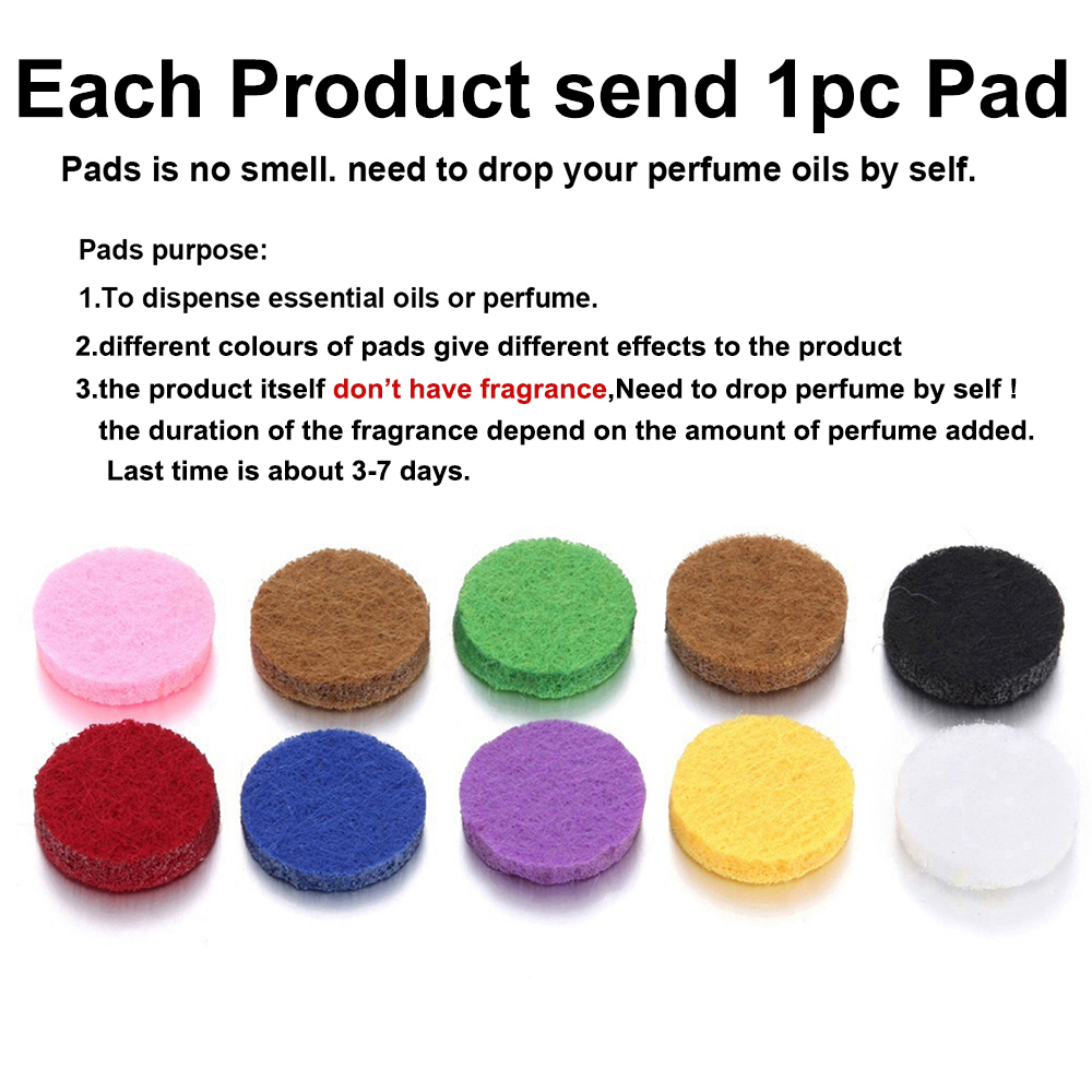 10pcs/lot Aromatherapy Stainle - Diffuser Necklace Locket recensione e prezzo