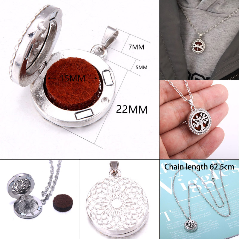 New Tree Of Life Aromatherapy  - Diffuser Necklace Locket recensione e prezzo