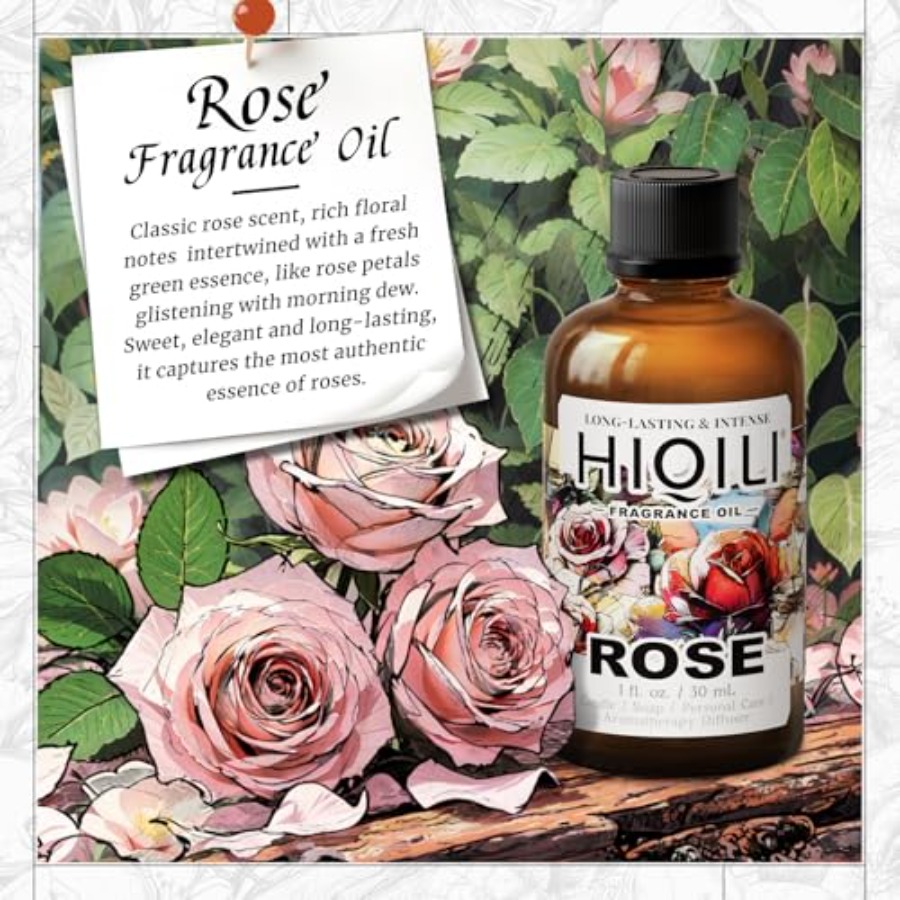 HIQILI Rose Fragrance Oil for  - Home Fragrance Usa recensione e prezzo
