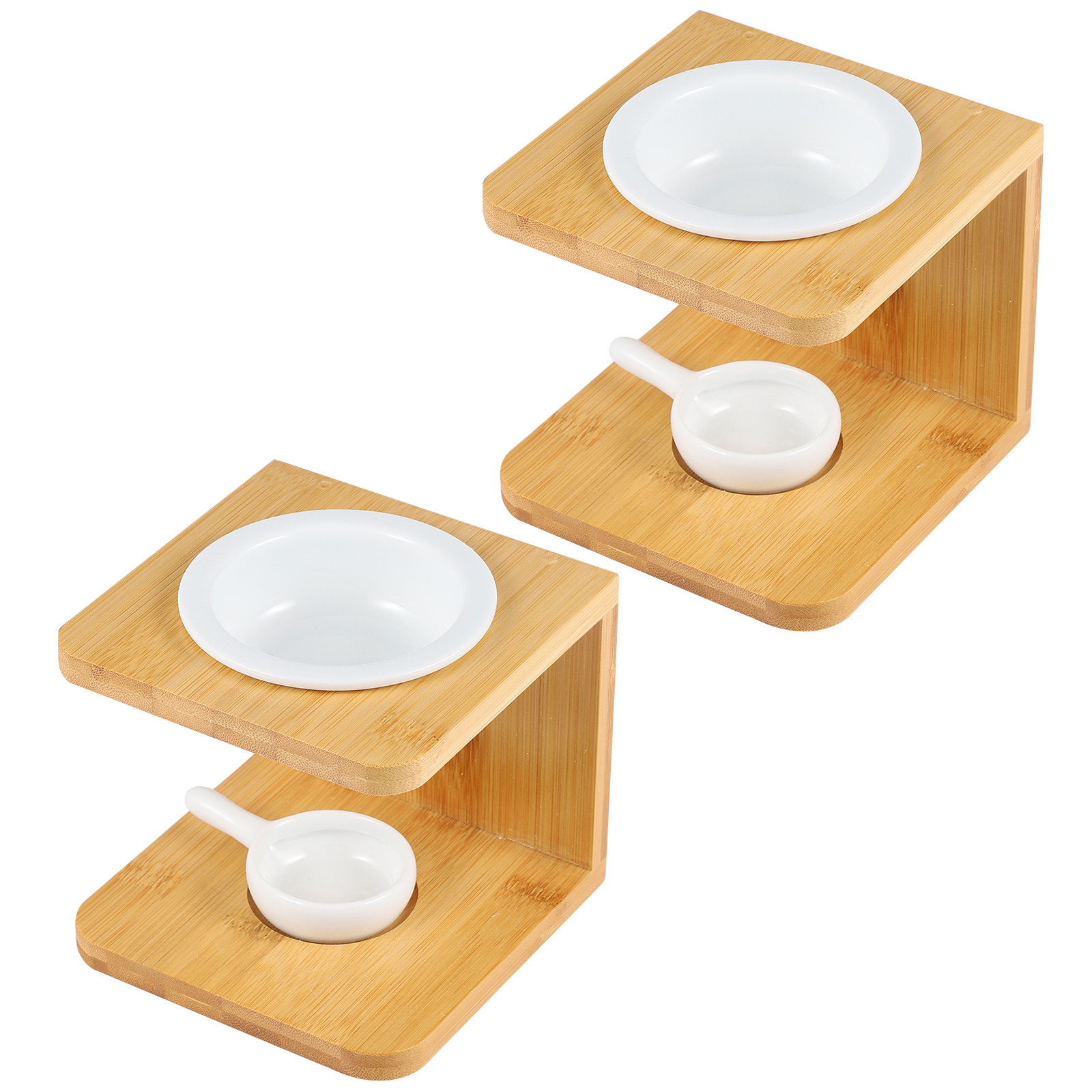2Sets Bamboo Incense Burner Ec - Home Fragrance Oil Burner recensione e prezzo