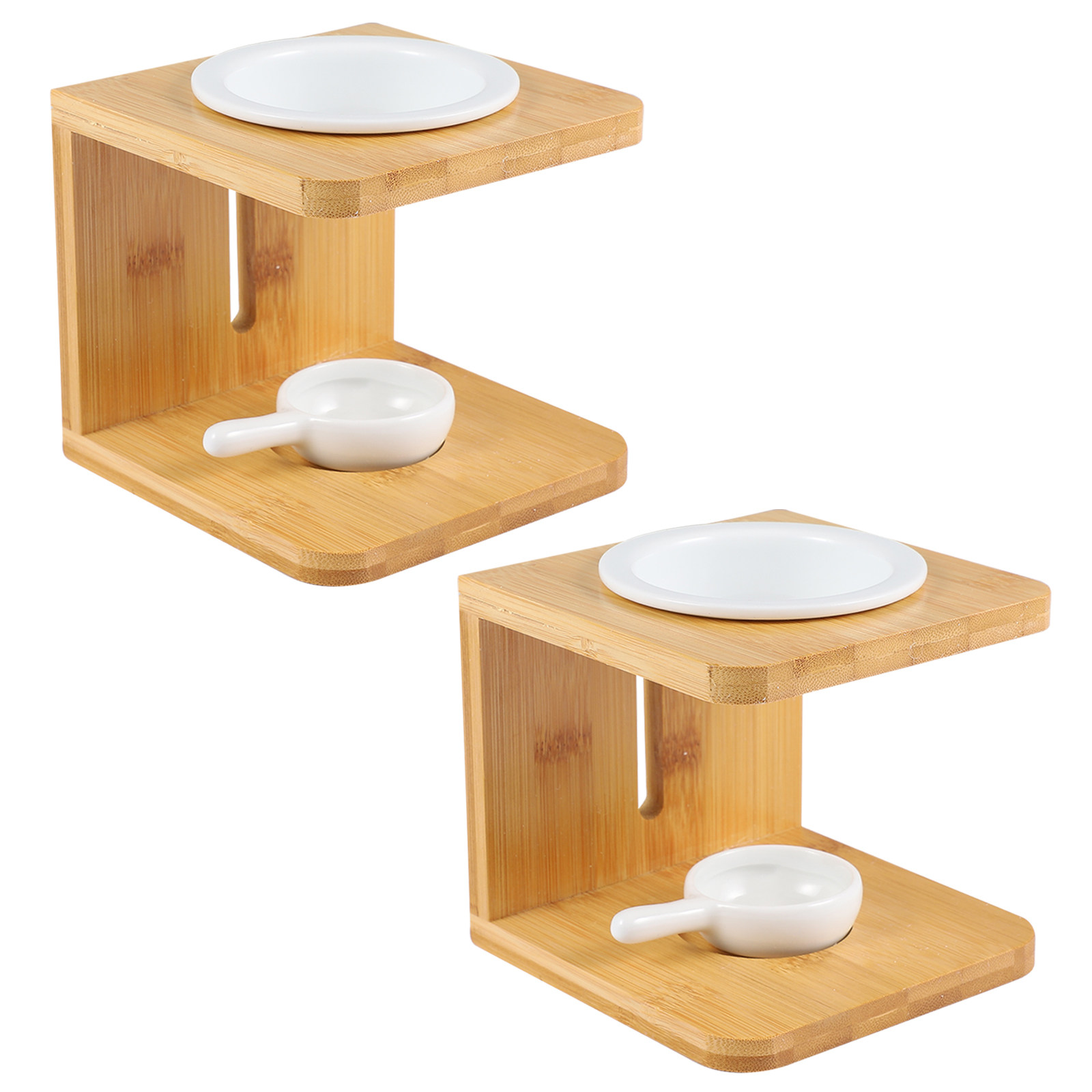 2Sets Bamboo Incense Burner Ec - Home Fragrance Oil Burner recensione e prezzo