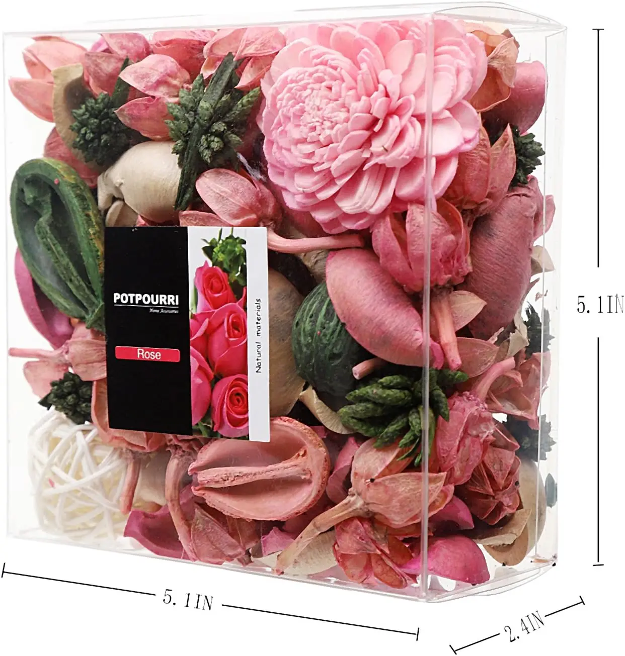 Rose Scented Potpourri Bowl Fi - Home Fragrance Fillers recensione e prezzo
