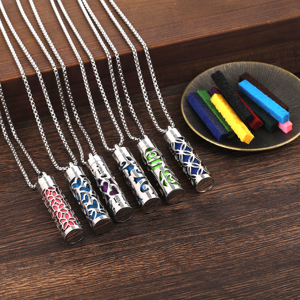New Aromatherapy Diffuser Neck - Diffuser Necklace Locket recensione e prezzo