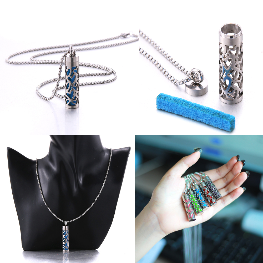 New Aromatherapy Diffuser Neck - Diffuser Necklace Locket recensione e prezzo