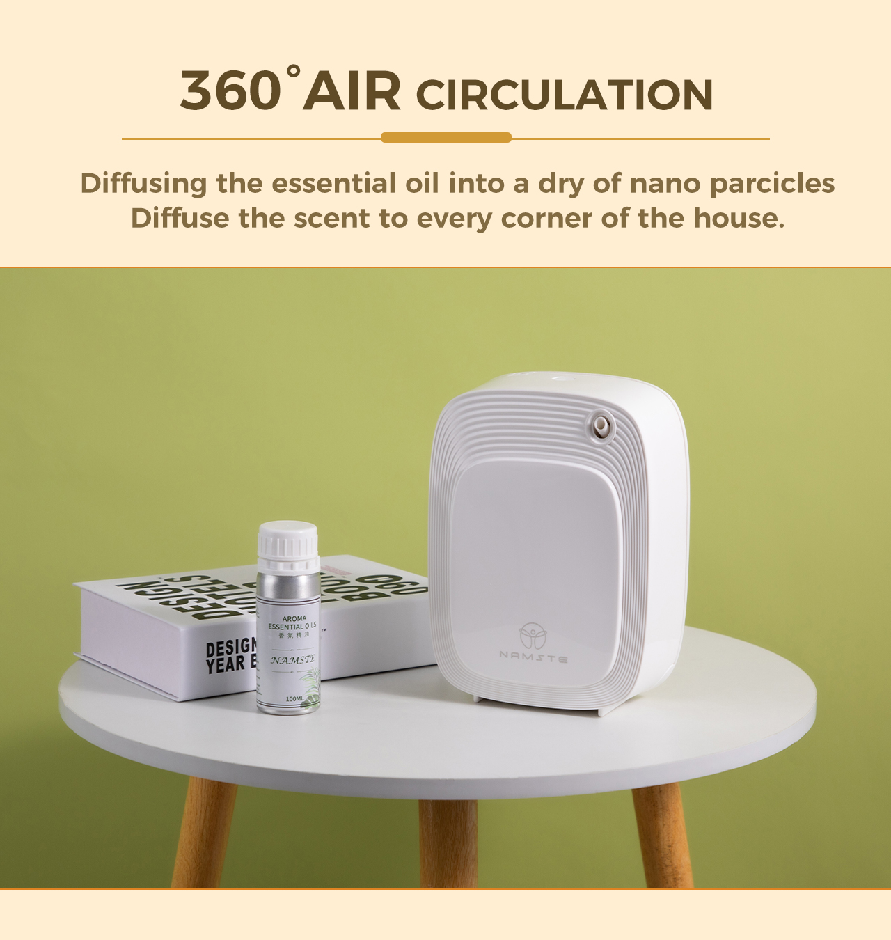 Namste 1000m³ aroma diffuser m - Home Fragrance Oils For Diffusers recensione e prezzo